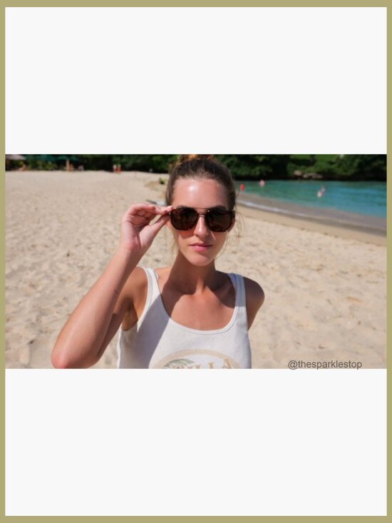 Polarized Aviator Sunglasses with Metal Frame UV Protection